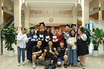 Congratulations on group members' graduation!